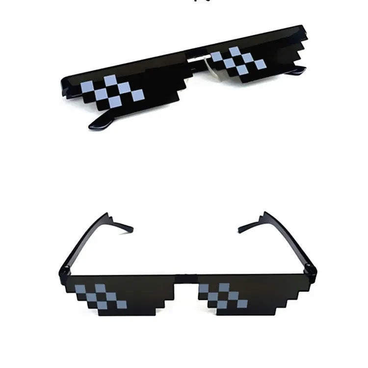 Pixelated Mosaic UV400 Sunglasses