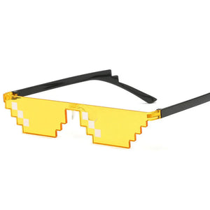 Pixelated Mosaic UV400 Sunglasses