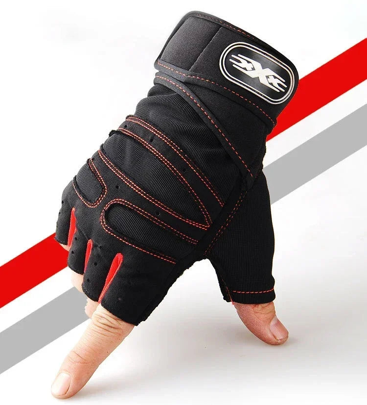 Shockproof Fitness Gloves with Wrist Support