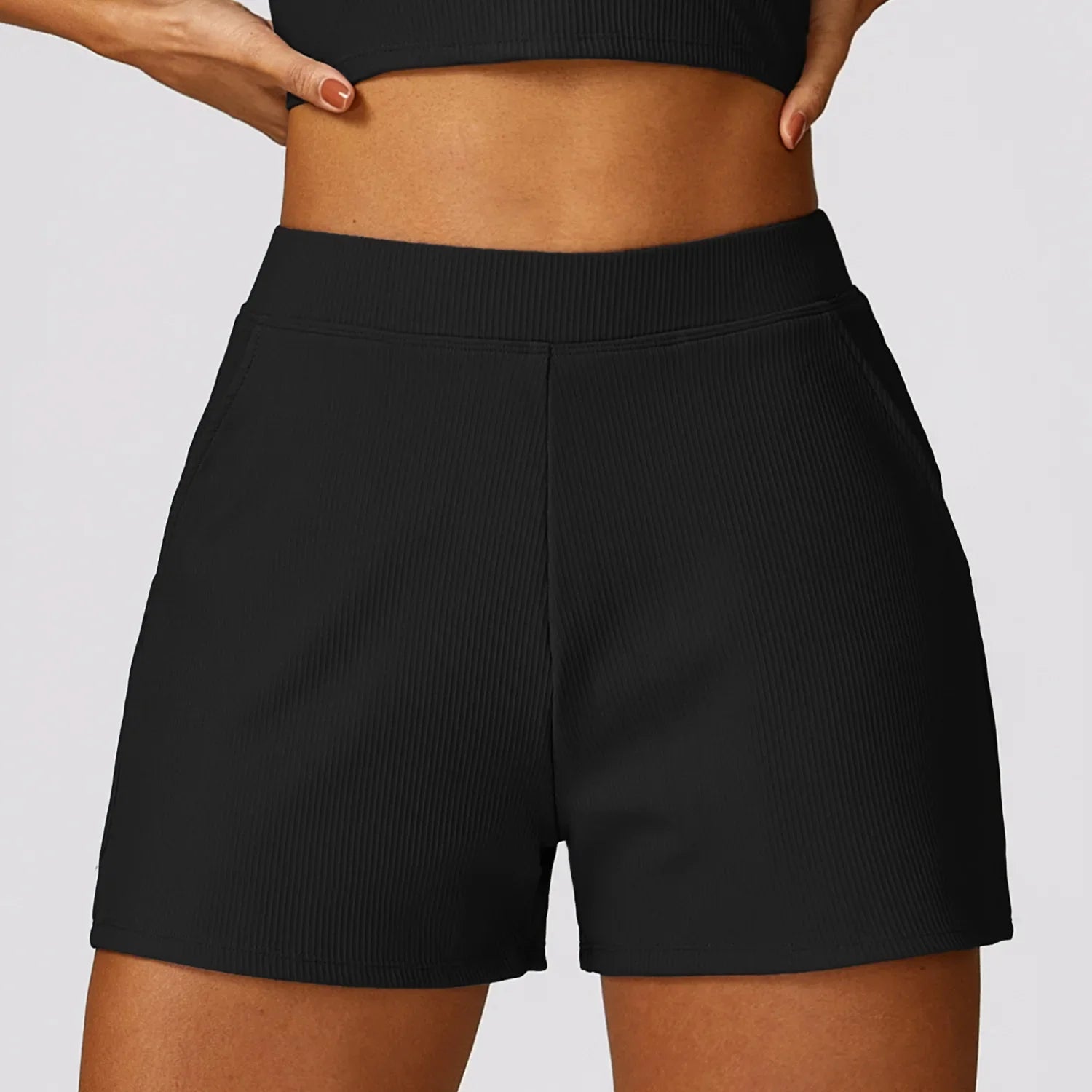 Women's Quick-Dry Pocket Sports Shorts