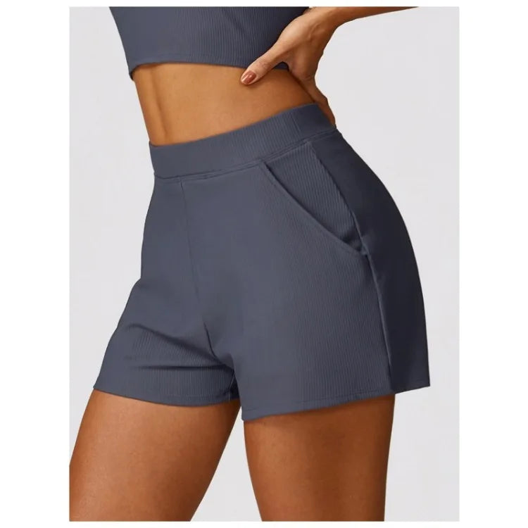 Women's Quick-Dry Pocket Sports Shorts