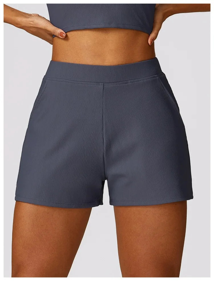 Women's Quick-Dry Pocket Sports Shorts