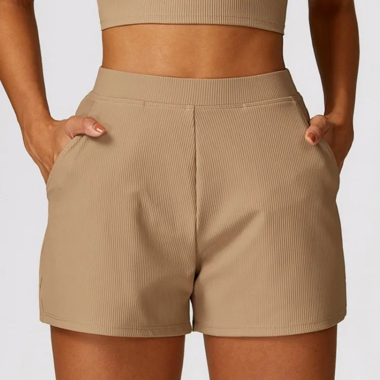 Women's Quick-Dry Pocket Sports Shorts