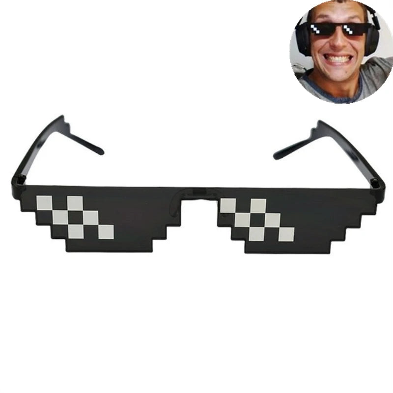 Pixelated Mosaic UV400 Sunglasses