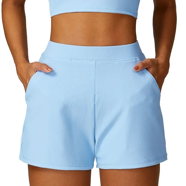 Women's Quick-Dry Pocket Sports Shorts