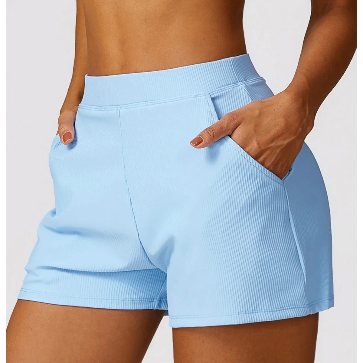 Women's Quick-Dry Pocket Sports Shorts