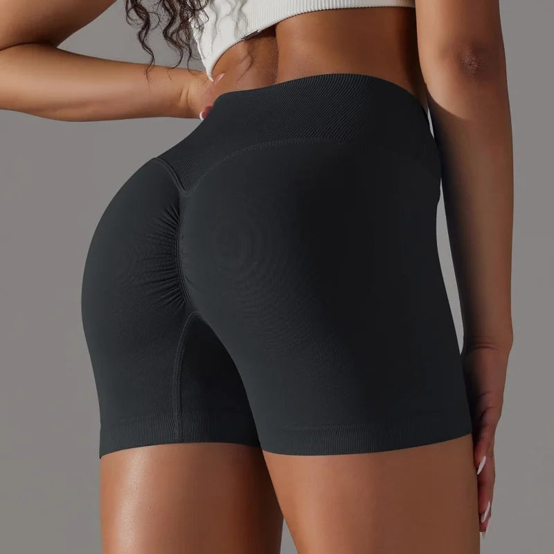 Women's High-Waist Scrunch Butt Shorts (3-Pack)