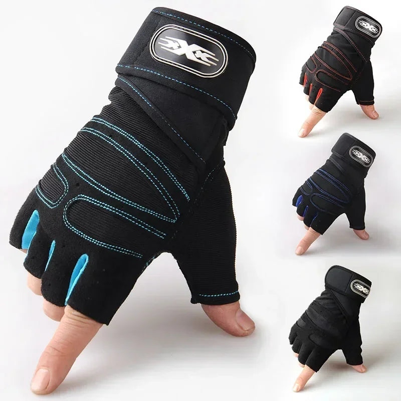 Shockproof Fitness Gloves with Wrist Support