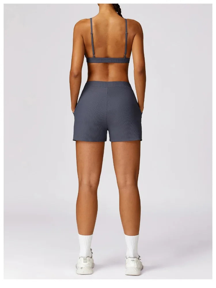 Women's Quick-Dry Pocket Sports Shorts