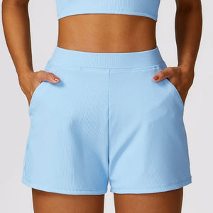 Women's Quick-Dry Pocket Sports Shorts