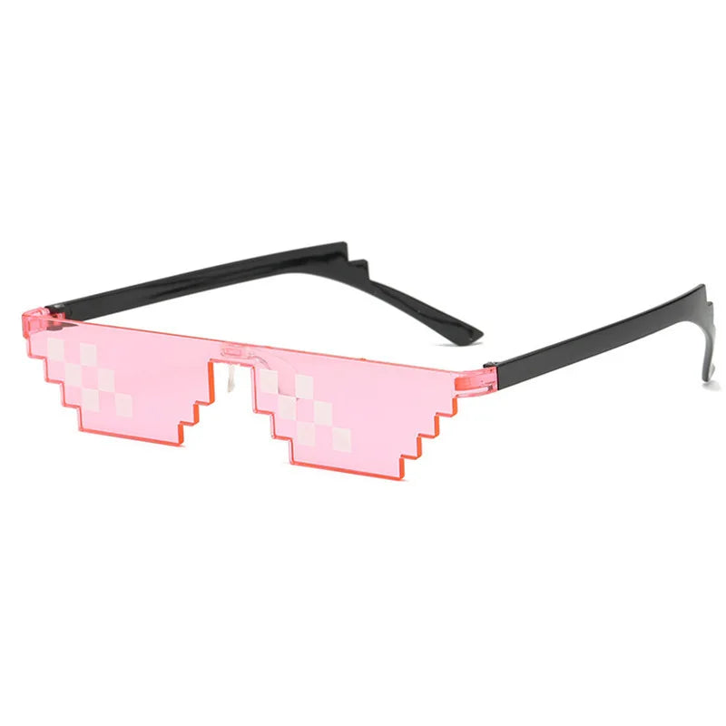 Pixelated Mosaic UV400 Sunglasses