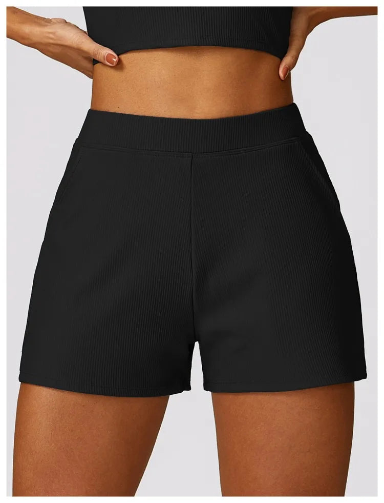 Women's Quick-Dry Pocket Sports Shorts